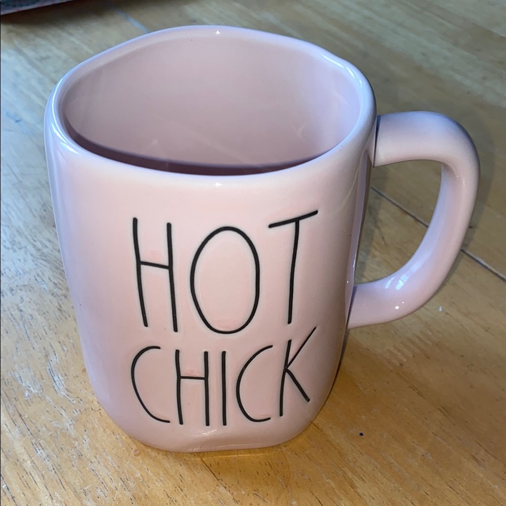Rae Dunn Pink Ceramic Mug